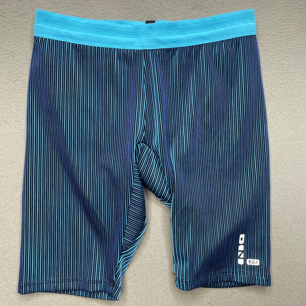 SND Men Marathon Running Shorts Recycled Polyester Blue Large Athletic Gear